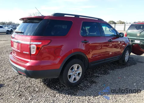 2013 Ford Explorer из США, поврежденный, VIN 1FM5K7B84DGB91751